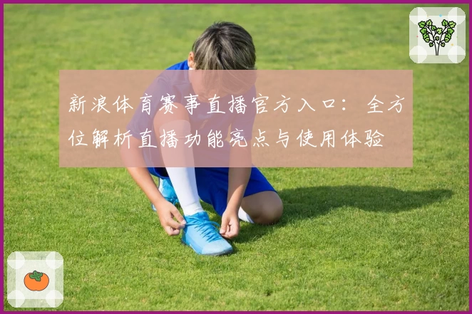 新浪体育赛事直播官方入口：全方位解析直播功能亮点与使用体验